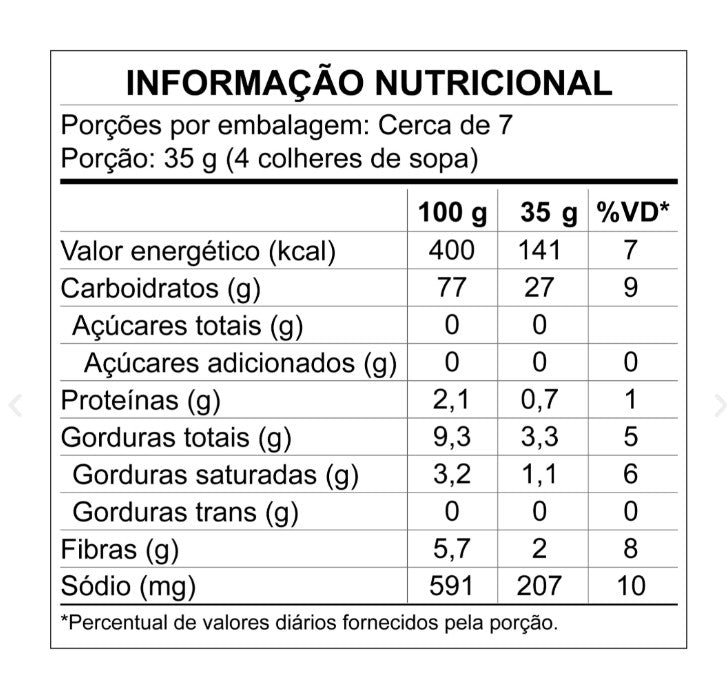 Amafil Farofa Pronta Carne Seca 250g