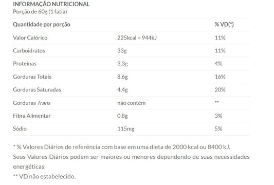 Bolo Café da Manhã Laranja Casa Suiça 250g