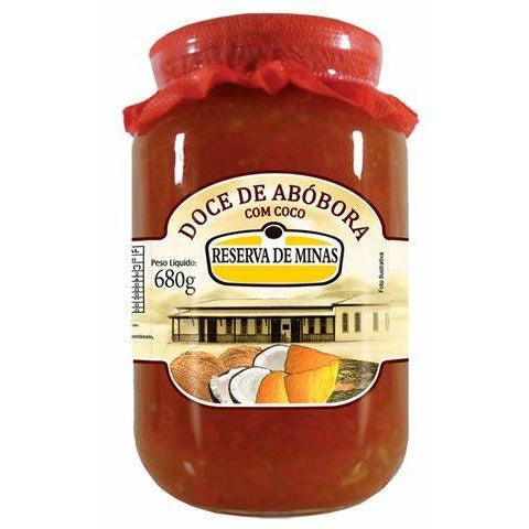 Doce de Abobora com Coco Reserva 650g
