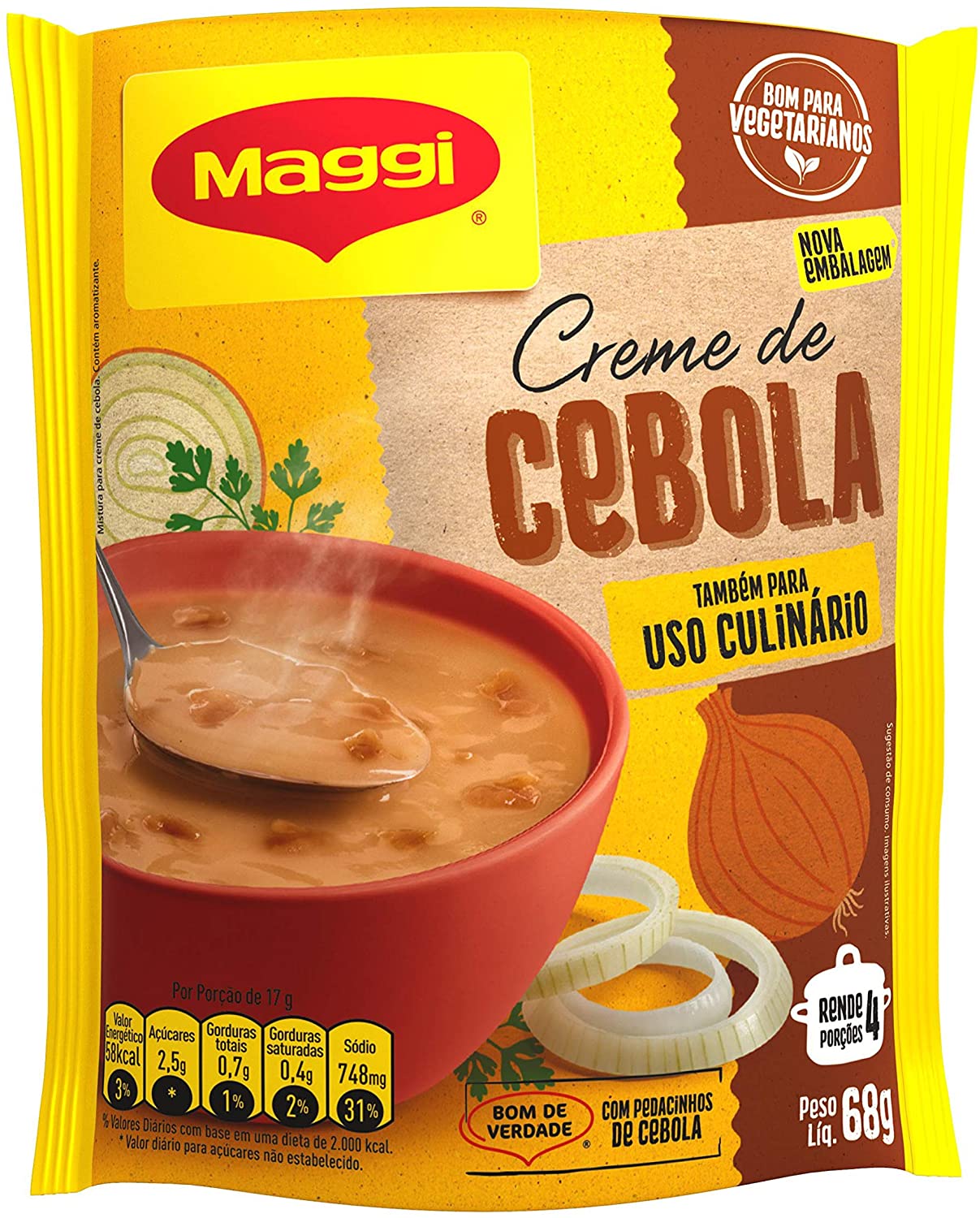 Creme de Cebola Maggie 68g