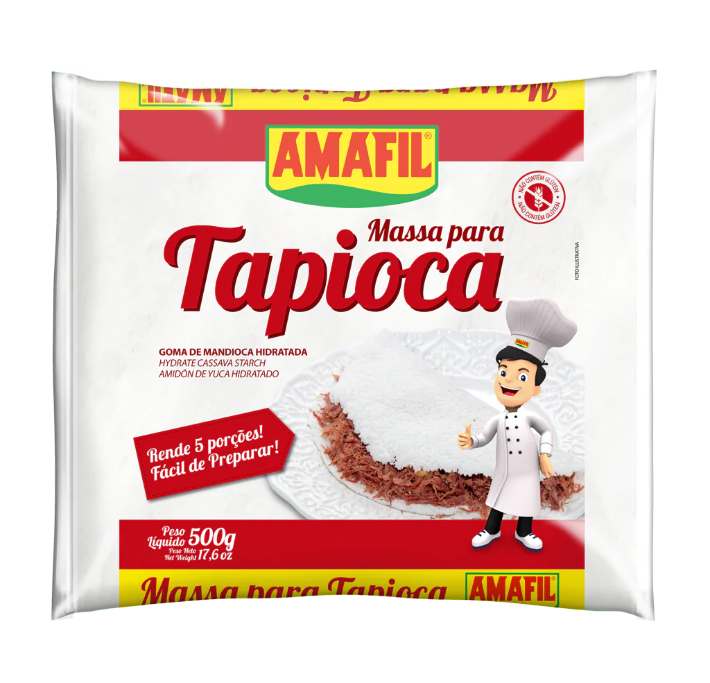 Massa Hidratada para tapioca Amafil 500g