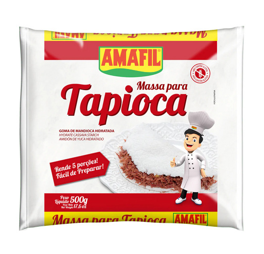 Massa Hidratada para tapioca Amafil 500g