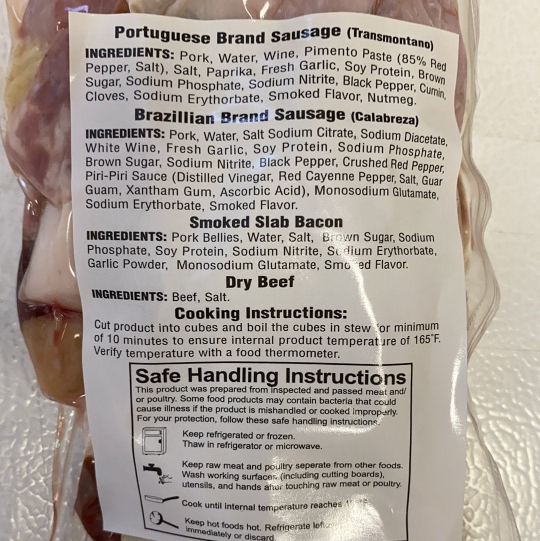 Feijoada Mix Cortes 12oz