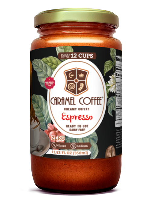 Caramel Coffee Creme de café sabor Expresso 350 ml