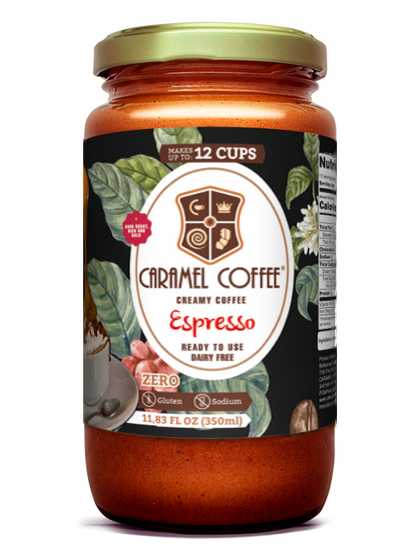 Caramel Coffee Creme de café sabor Expresso 350 ml