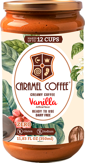 Caramel Coffee Creme de café sabor Vanilla 350 ml