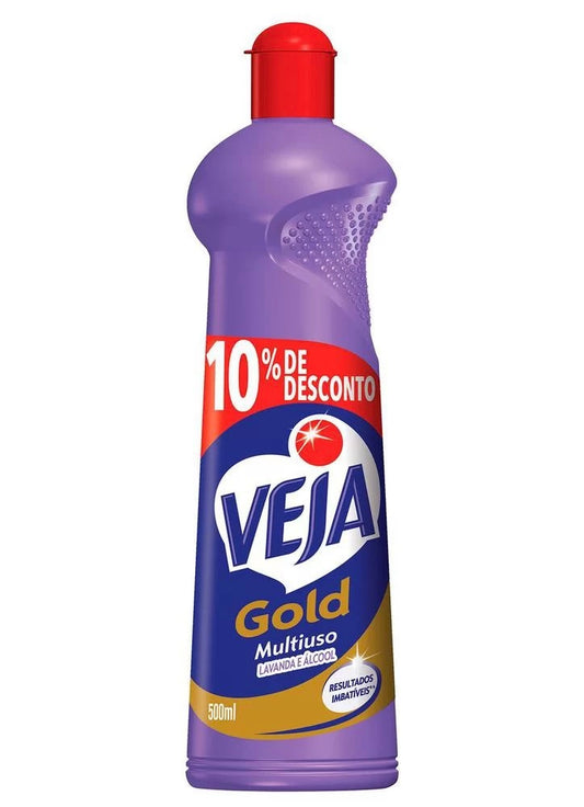 Veja Multiuso Gold lavanda e álcool 500ml