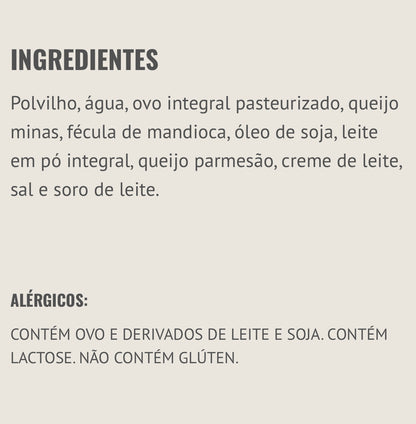 Pao de Queijo Forno de Minas tradicional 400g