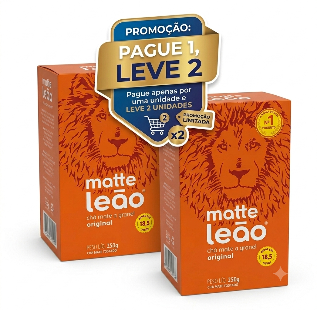 Chá mate Leão Natural 250g