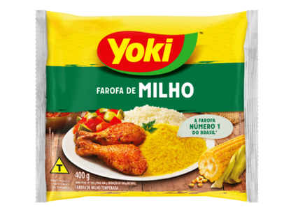 Yoki Farofa pronta de Milho 400g
