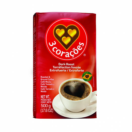 <tc>Coffee 3 Hearts Extra Strong 500g</tc>