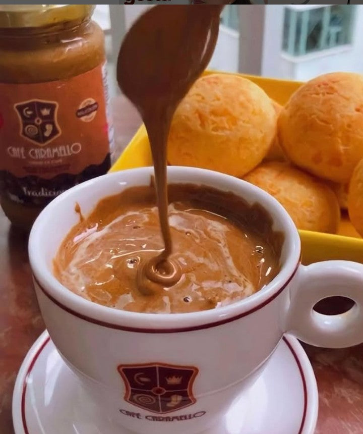 Caramel Coffee Creme de café sabor Cappuccino 350 ml