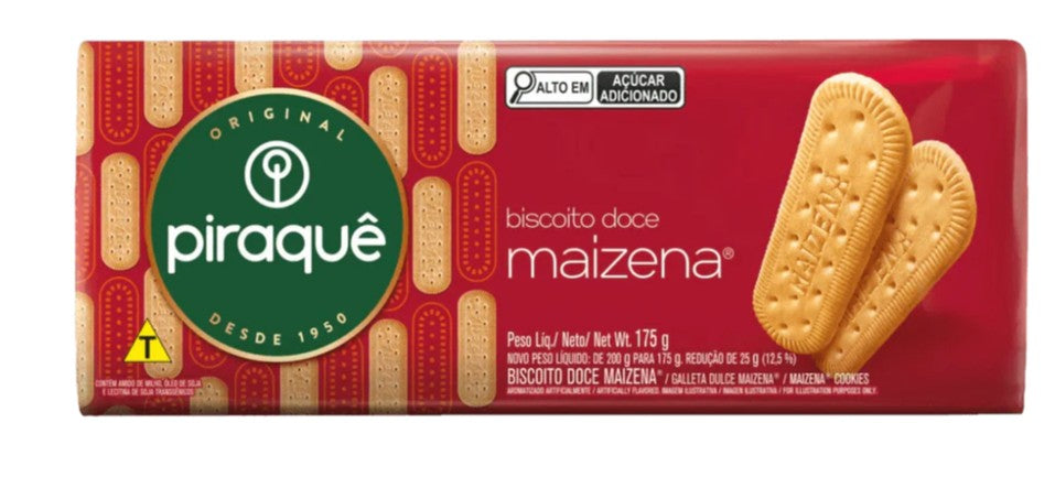 Biscoito Maizena Piraquê 175g