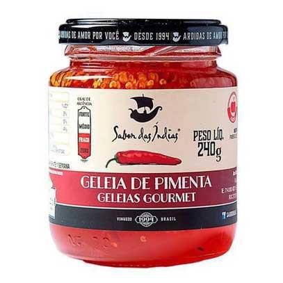 Geléia de pimenta Sabor das Índias 240g
