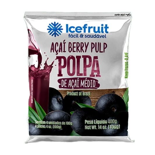 Frozen Acai Pulp Icefruit 400g