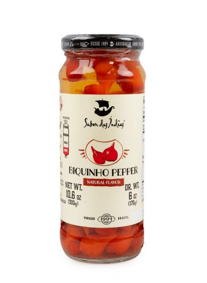 Pimenta Biquinho Natural Sabor das Indias 300g