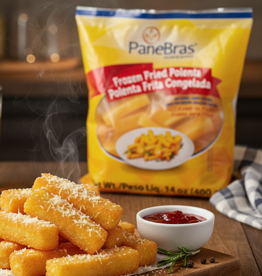 PaneBras Frozen Fried Polenta Sticks – 400g