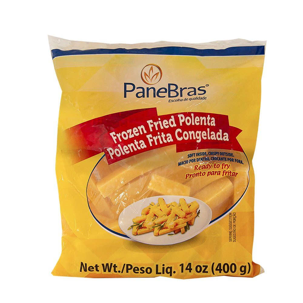 PaneBras Frozen Fried Polenta Sticks – 400g