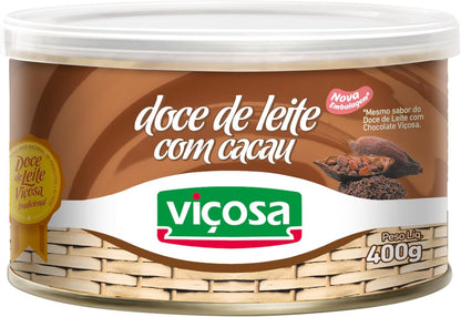 Doce de Leite com Cacau Viçosa - 400g