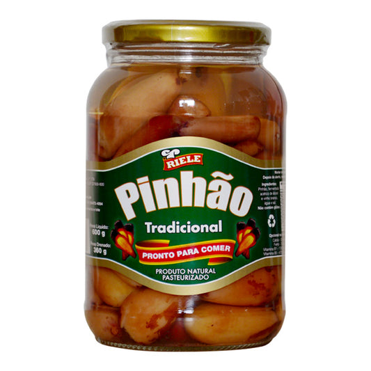 Pinhão tradicional Riele peso líquido 600g