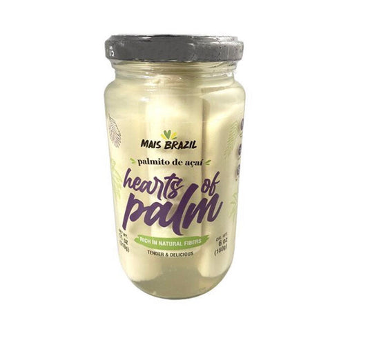 Palmito inteiro de açaí Mais Brazil 180g (dr. wt.)