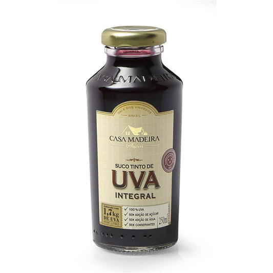 Suco de Uva integral - Casa Madeira 250ml / Grape Juice