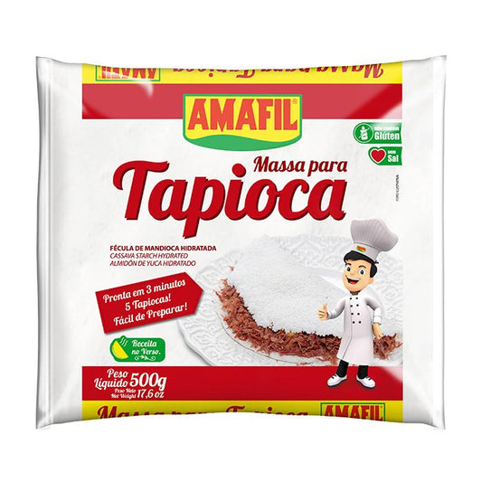 Massa Hidratada para tapioca Amafil 500g